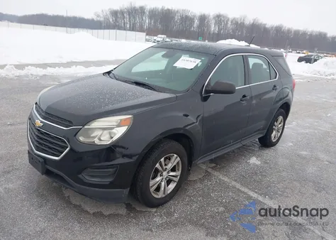 2016 Chevrolet Equinox Ls z USA, uszkodzony, nr VIN 2GNFLEEK2G6348626